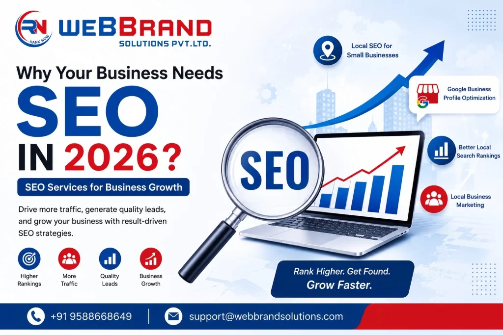 Why Your Business Need SEO in 2026? | SEO Services for Business Growth