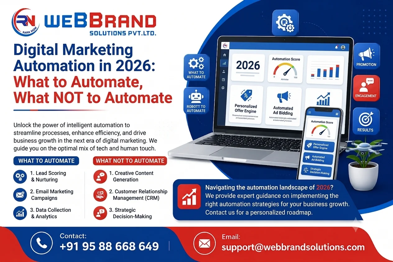 Digital Marketing Automation in 2026 What Businesses Should Automate and What They Shouldn’t